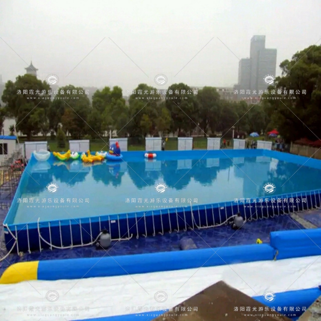 天津支架游泳池